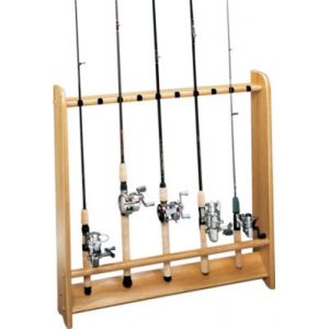 Cabela's Solid Oak Rod Racks