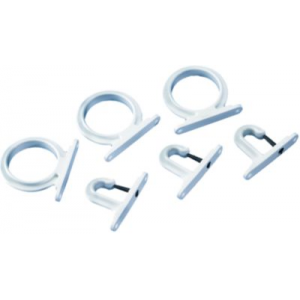 Du-Bro Screw-In Rod Holders - White