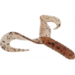 Cabela's Action Twin Tail Grubs Per 25 - White