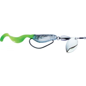 Terminator Weedless In-Line Spinner - White