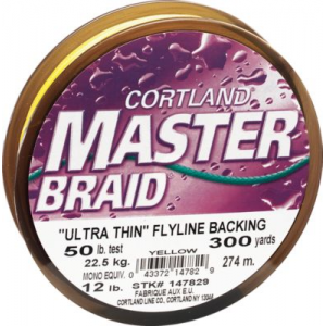 Cortland Ultra Thin Fly Line Backing - Yellow (30LB)