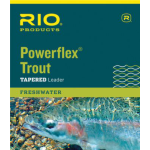 RIO Powerflex -7.5-ft Leader - Natural (7.5FT 4X 6.4LB)