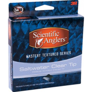 Scientific Anglers Mastery Textured Saltwater Clear Tip Fly Line - Clear Blue