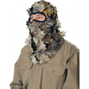 Cabela's Men's Leafy-wear Pro II Hood - Zonz Woodlands 'Camouflage' (ONE SIZE FITS MOST)