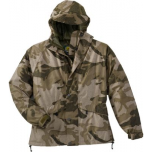 Cabela's Men's MT050 Quiet Pack Rain Jacket with Gore-TEX Regular - Zonz Woodlands 'Camouflage' (Medium)