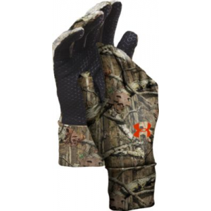 Under Armour Men's ColdGear Liner Gloves - Black/Black (MEDIUM)