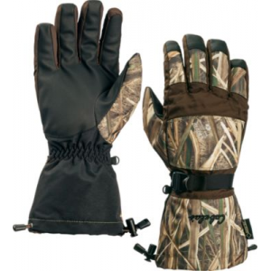 Cabela's Men's Deluxe II Shooting Gloves with Gore-TEX and Thinsulate - Realtree Max-5 (SMALL)