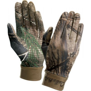 Cabela's Kids' Camoskinz II Unlined Gripper-Dot Gloves - Realtree Xtra  'Camouflage' (MEDIUM)