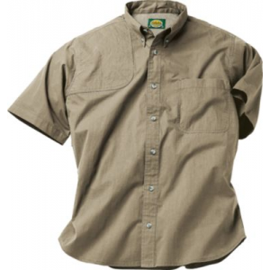 Cabela's Men's Vented-Back Shooting Shirt - Desert Tan (SMALL)