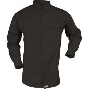 BLACKHAWK! Warrior Wear Men's Lightweight Tactical Long-Sleeve Shirt - Navy (LARGE)