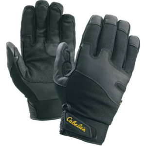 Cabela's Men's Insulated Shooting Gloves with Thinsulate - Black (XL)
