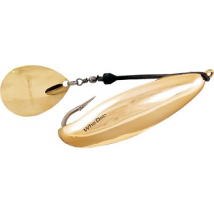 Bomber Saltwater Who Dat Rattling Spinner Spoon - Gold