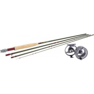 Cabela's Traditional III/Rls+ Fly Combo with Fly Line - Stainless