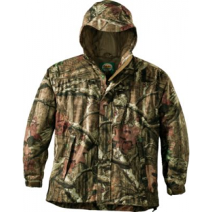 Cabela's Men's Rain Suede Packable Parka with 4MOST DRY-Plus Tall - Mo Break-Up Infinity (MEDIUM)