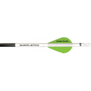 NAP QuikFletch QuickSpinST Vanes - Orange (FLO GREEN)