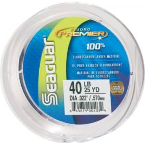 Seaguar Fluoro Premier Fluorocarbon Leader Material (20#)