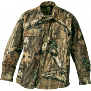Cabela's Men's Microtex Shirt Tall - Zonz Western 'Camouflage' (2XL)