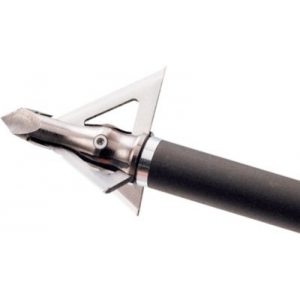 Muzzy Trocar 100-Grain 3-Blade Broadheads - 3-Pack