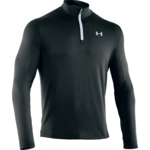 Under Armour Men's ColdGear Infrared EVO 1/4-Zip Shirt - Greenhead (MEDIUM)