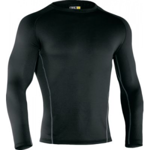 Under Armour Men's Base 3.0 Long-Sleeve Crew - Black (LARGE)