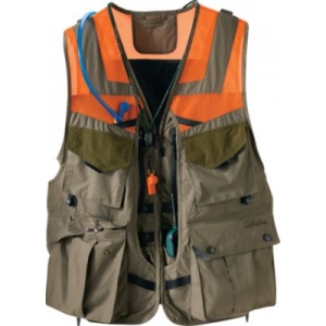 Cabela's Men's Upland Pro Field Dog Vest - Khaki/Dark Khaki (SMALL)