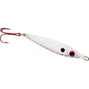 Fle Fly Bendable Minnow Jigging Spoon - White