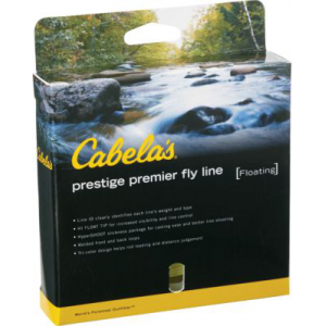 Cabela's Prestige Premier WF Floating Fly Line - Tan/Green/Yellow