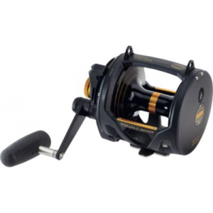 Penn Squall Lever Drag 2 Speed Reel - Stainless, Saltwater Fishing