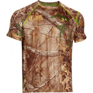 Under Armour Men's Evo Scent Control Short-Sleeve Top - Realtree Xtra 'Camouflage' (3XL)