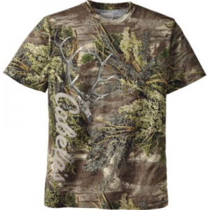 Cabela's Elk Skull Short-Sleeve Camo Tee Shirt - Max-1 'Green' (3XL)