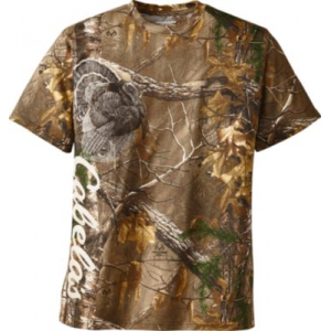 Cabela's Men's Turkey Short-Sleeve Tee Shirt - Realtree Xtra 'Camouflage' (2XL)