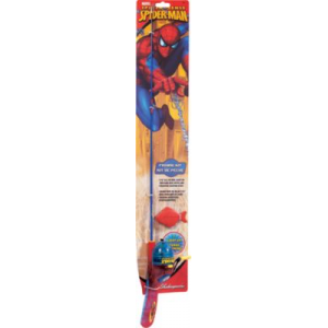 Shakespeare Spiderman Lighted Fishing Kit, Freshwater Fishing