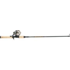Shakespeare Synergy Ti Spincasting Combo - Stainless, Freshwater Fishing