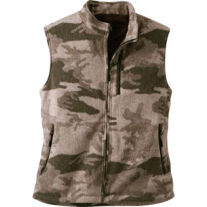 Wool on sale camo vest