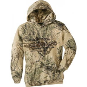 Cabela's Youth Camo Hoodie - Seclusion 3-D (XL)