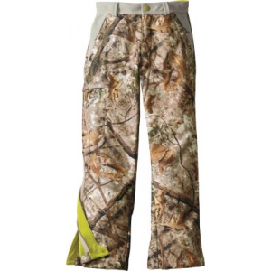 Cabela's Youth Hunter Soft-Shell Pants with 4MOST Windshear - Zonz Woodlands 'Camouflage' (MEDIUM)