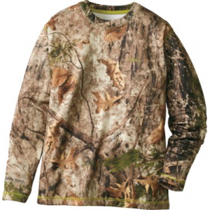 Cabela's Youth Performance Camo Long-Sleeve Tee Shirt - Zonz Woodlands 'Camouflage' (2XL)