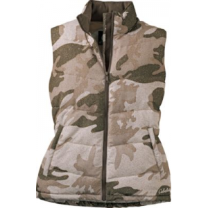 Cabela's Women's Synthetic Down Vest - Outfitter Camo (MEDIUM)