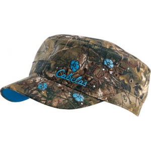 Cabela's Women's Jewel Camo Military Cap - Realtree Xtra 'Camouflage' (ONE SIZE FITS MOST)