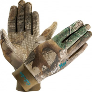 Cabela's OutfitHER Camoskinz Unlined Gloves - Zonz Woodlands 'Camouflage' (SMALL)