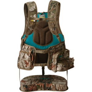 Cabela's Women's Tat'r Turkey Vest - Zonz Woodlands 'Camouflage' (L)