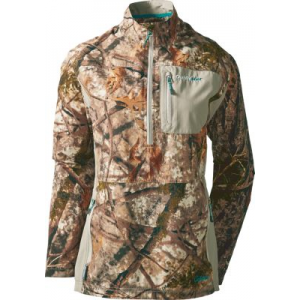 Cabela's Women's OutfitHER Made in the Shade Shirt with 4MOST UPF - Zonz Woodlands 'Camouflage' (LARGE)