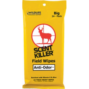 Wildlife Research Center Scent Killer Field Wipes
