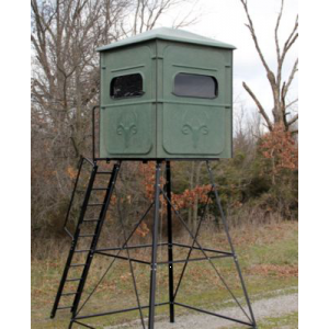 Redneck Blinds The Trophy Tower 5-ft. x 5-ft. Crossover Hunting Blind