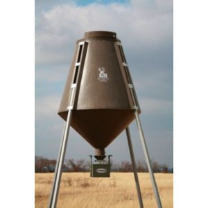 Boss Buck Large 12Volt Feeder - Stainless (1200 LB)