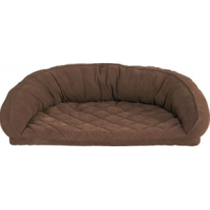 Cabela's Semicircle Memory-Foam Dog Beds - Saddle 'Brown' (SMALL)