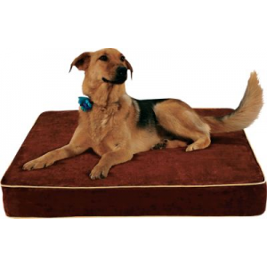 Buddy Beds Luxury Memory Foam Dog Beds - Log Cabin (MEDIUM)