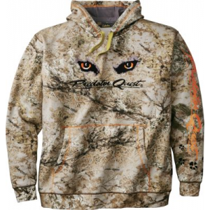 Cabela's Men's Predator Quest Hoodie - Zonz Woodlands Snow 'White Camouflage' (XL)