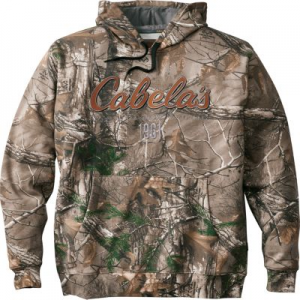 Cabela's Men's Opening-Day Hoodie - Zonz Western 'Camouflage' (LARGE)
