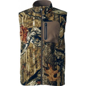 Cabela's Men's Your Choice Fleece 100-wt. Vest - Zonz Woodlands 'Camouflage' (XL)